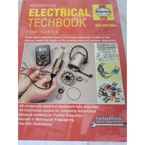 Motorcycle Electrical Techbook Tony Tranter Haynes 3rd Edition - Picture 1 of 5
